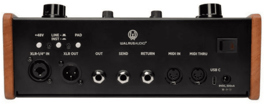 dfx-1 walrus audio panneau arrière