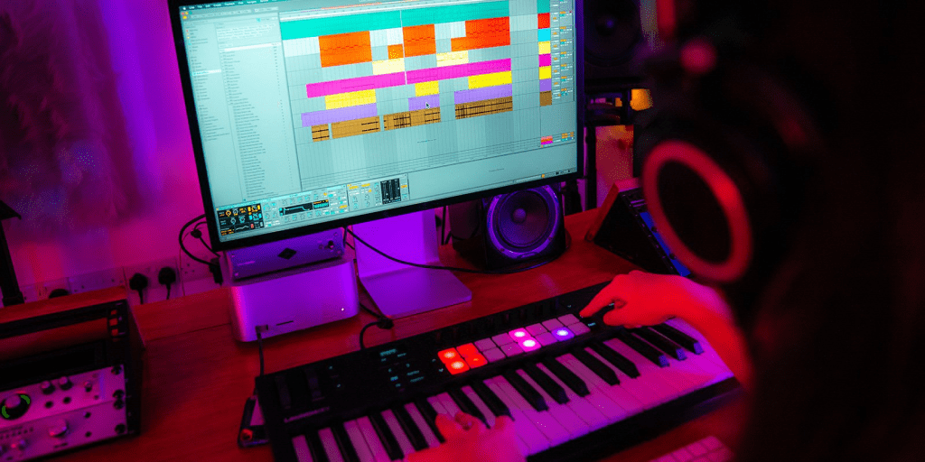 Le Launchkey MK4 en action avec Ableton Live