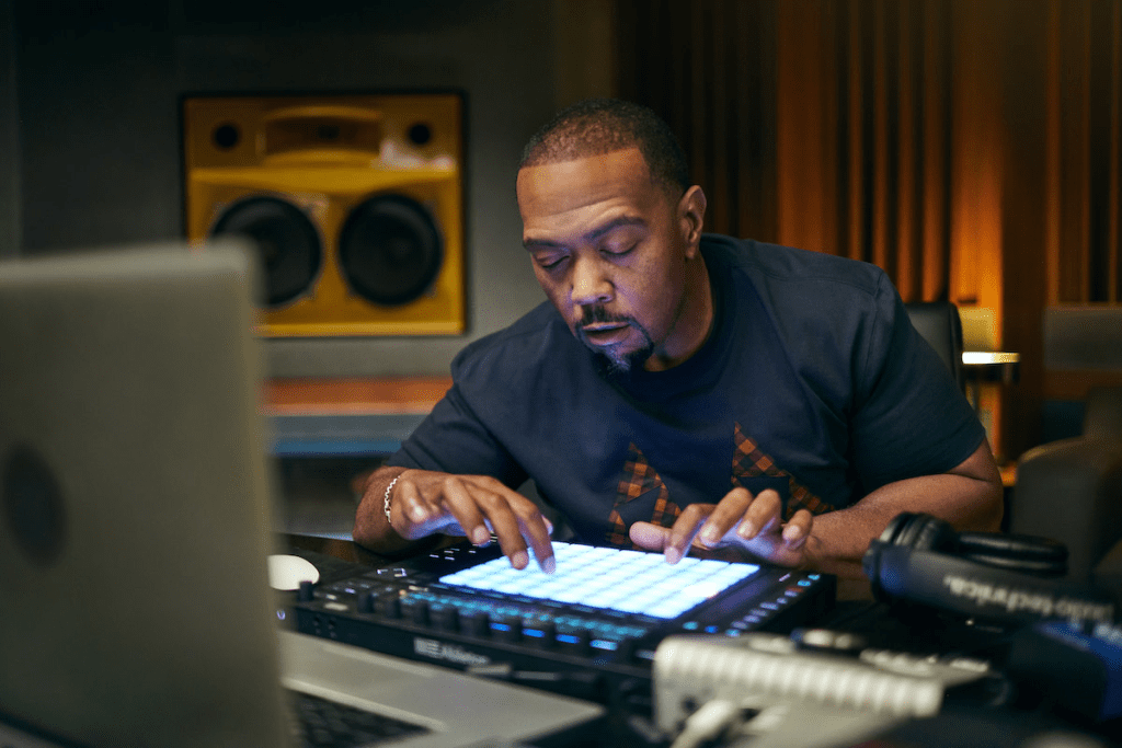 Timbaland en studio, en pleine santé !