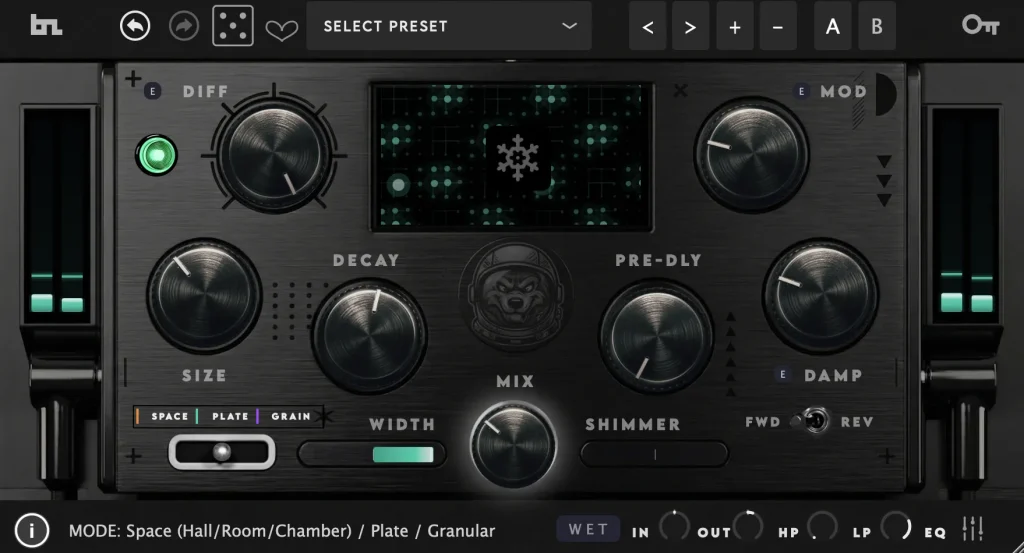 BeatSkillz SpaceWolf - mode Plate