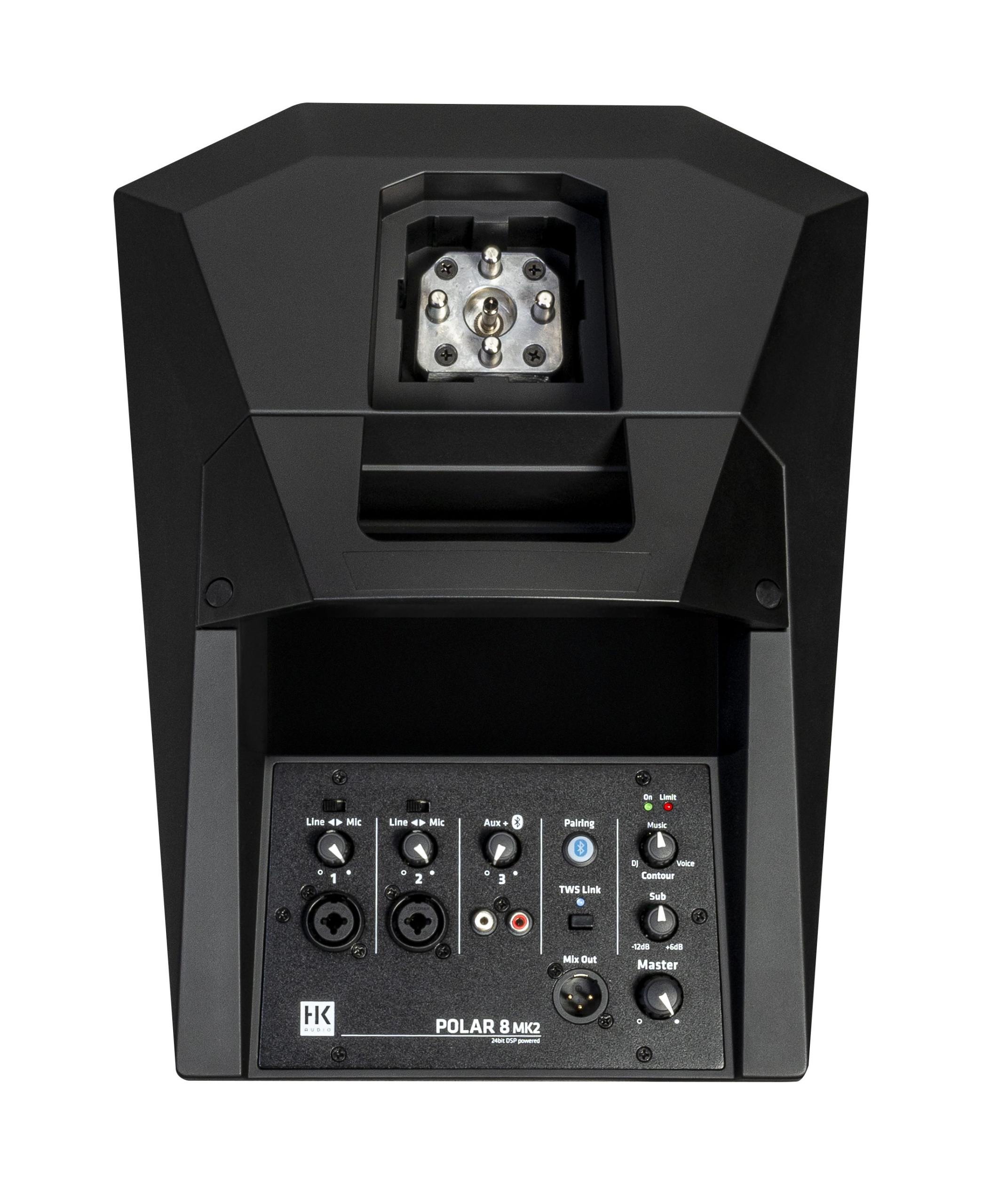 HK Audio POLAR 8 MK2 - connexions et commandes