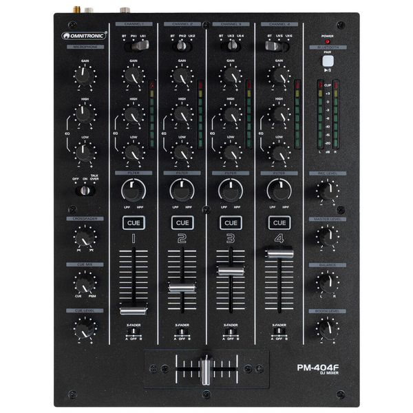 Omnitronic PM-404F - face avant