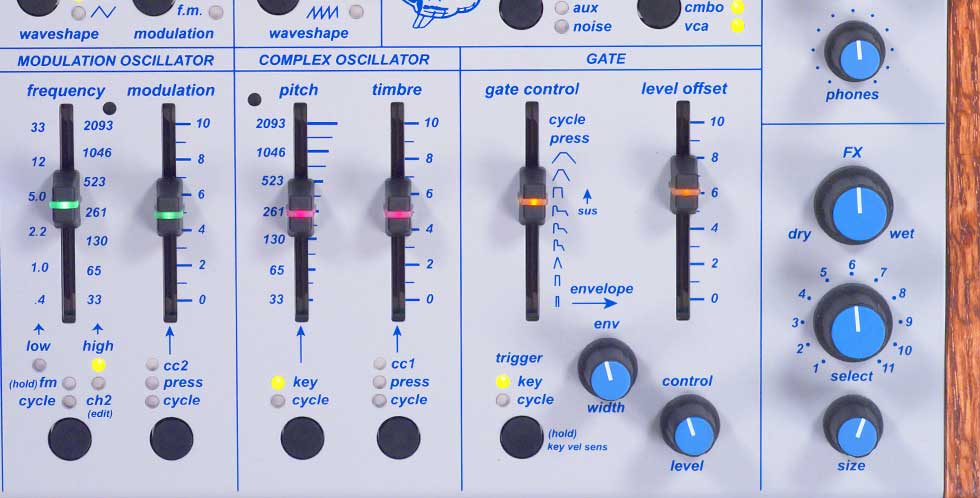 Buchla Ziggy - focus Gate