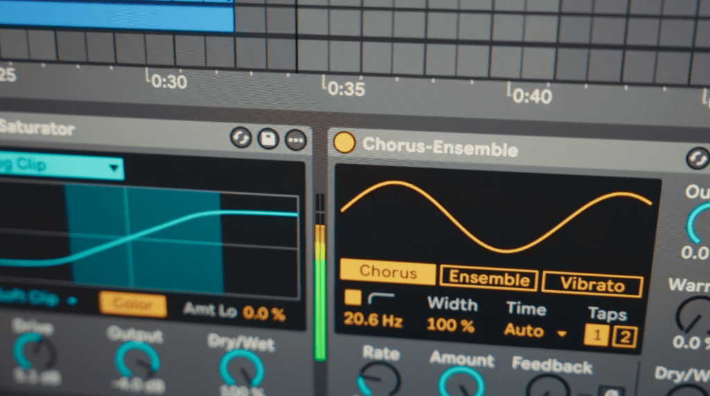 Ableton Live 12.4 - focus Chorus-Ensemble