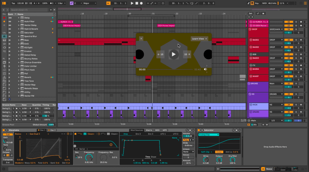 Ableton Live 12.4 - Learn View