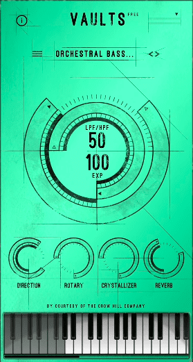 The Crow Hill Company Orchestral Bass Slides - GUI