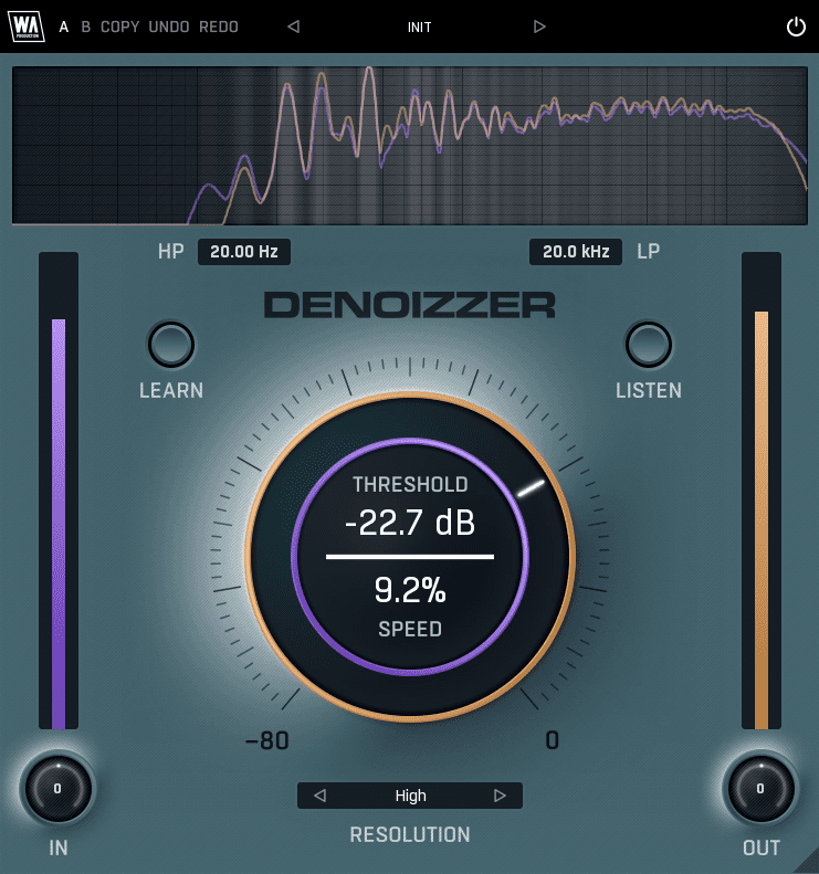 W.A. Production Denoizzer - GUI