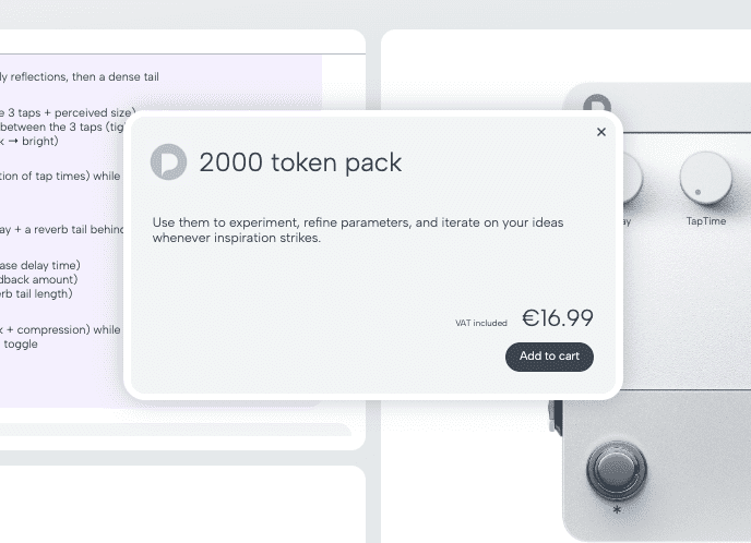 Endless - Achat de Tokens