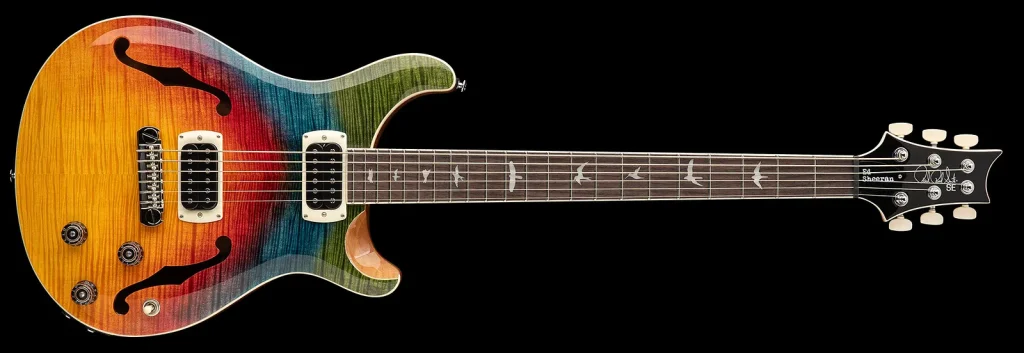 PRS SE Ed Sheeran Hollowbody I Piezo Baritone - Kaleidoscope