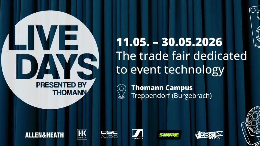 Thomann Live Days - bannière