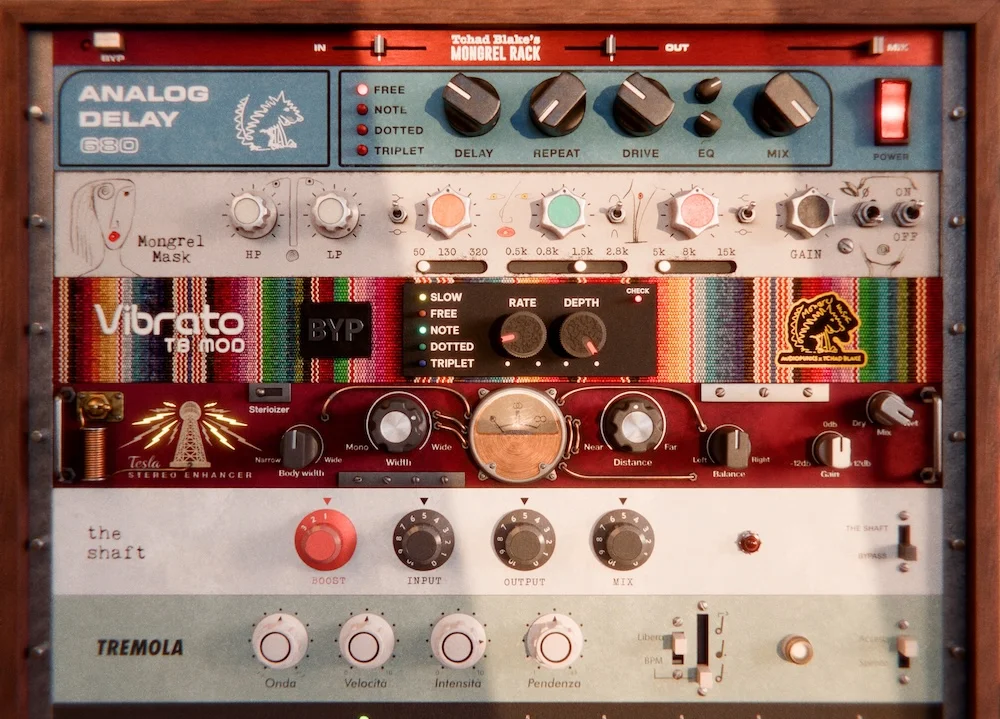 Audiopunks x Tchad Blake / Mongrel Rack - GUI