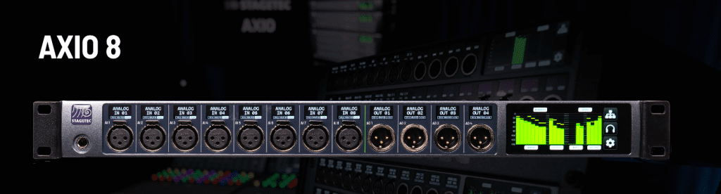 Stagetec NEX:T Axio 8 - face avant