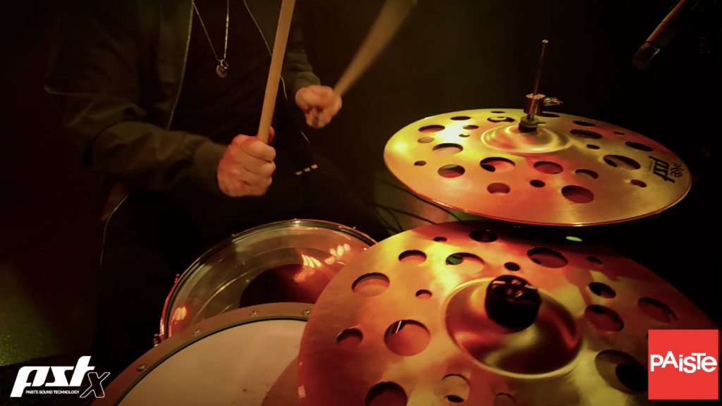 Paiste PST X Swiss Flanger Crashes & Stacks - vignette