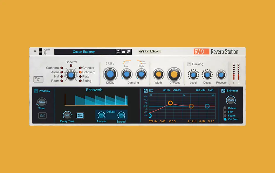 Reason 14 - RV-9 Reverb Station