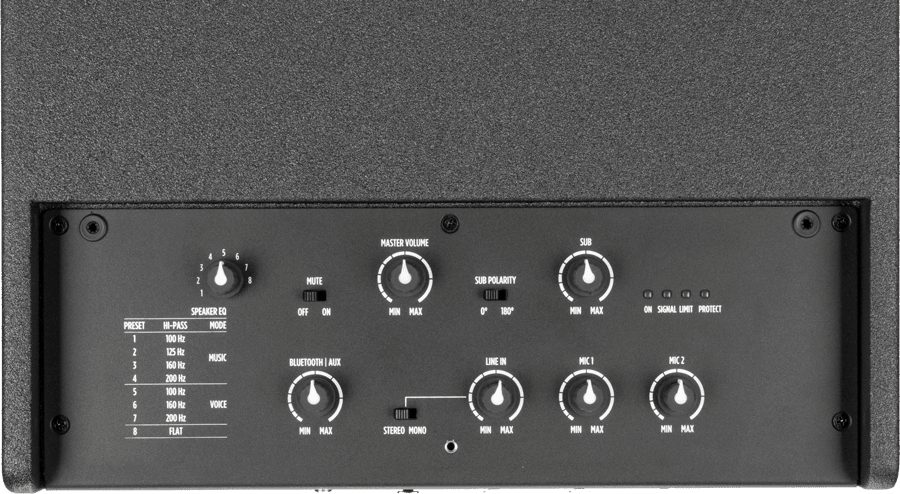 RCF S 08-A / face supérieure