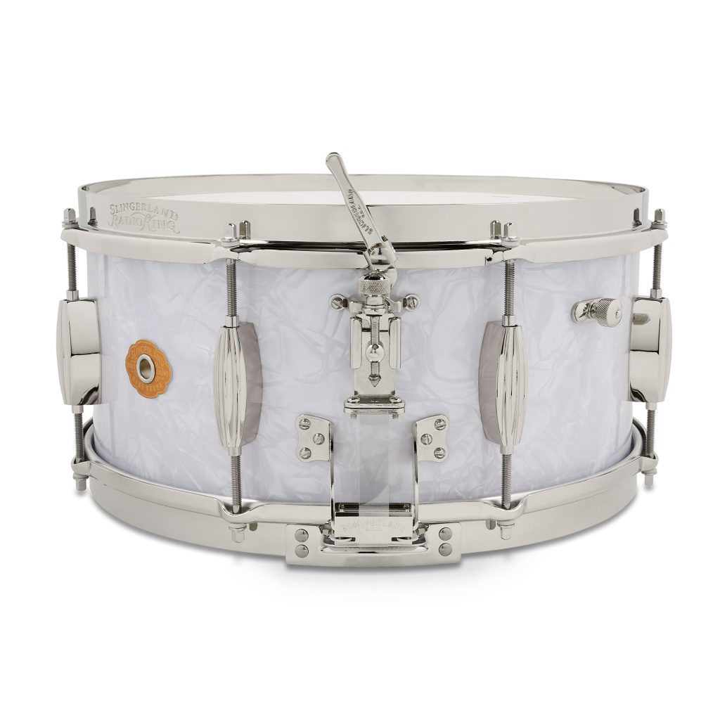 Slingerland Gene Krupa Radio King Snare 6.5x14″ - vue de face