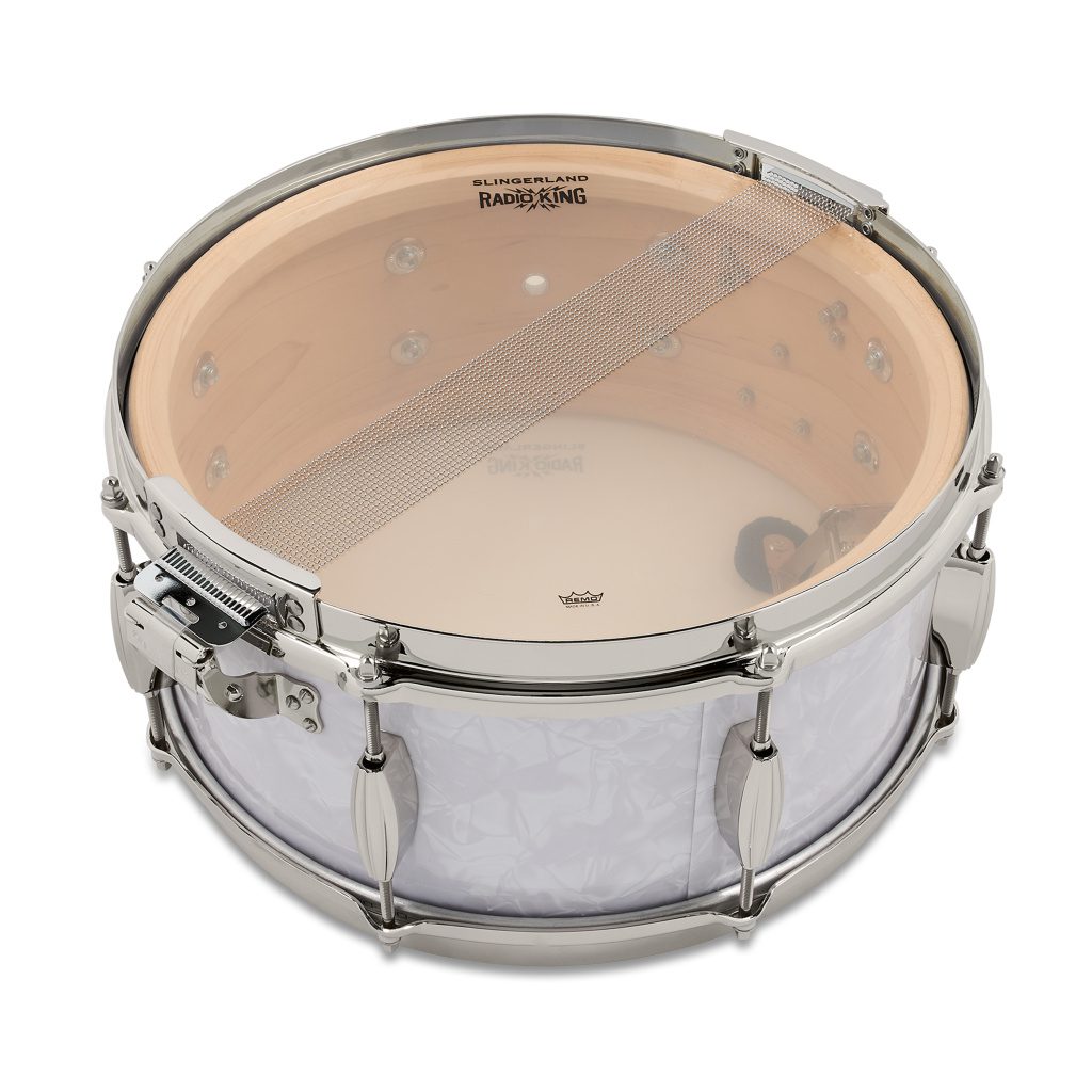 Slingerland Gene Krupa Radio King Snare 6.5x14″ - vue intérieure