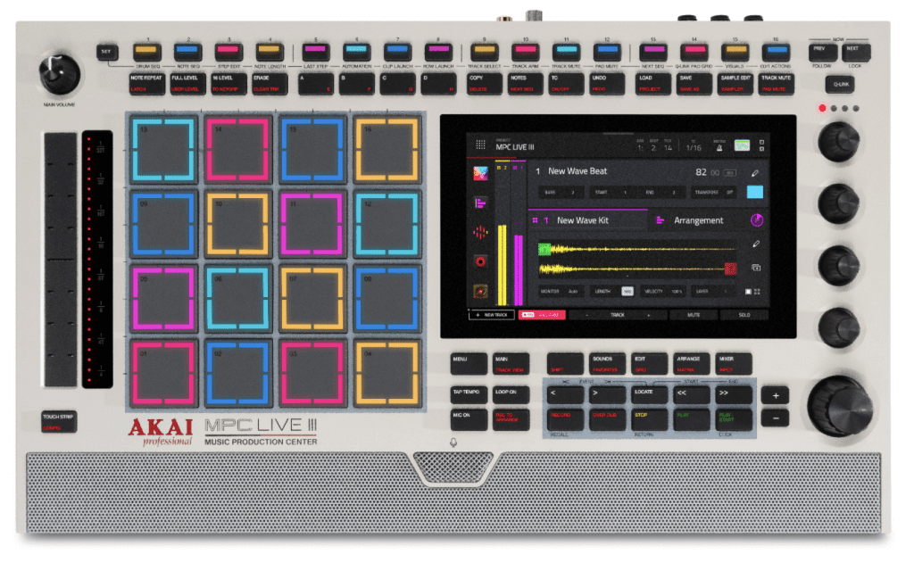 Akai MPC Live III Retro - face avant