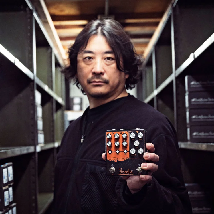 EarthQuaker Devices - Kentaro Nakao et son modèle Scrolls