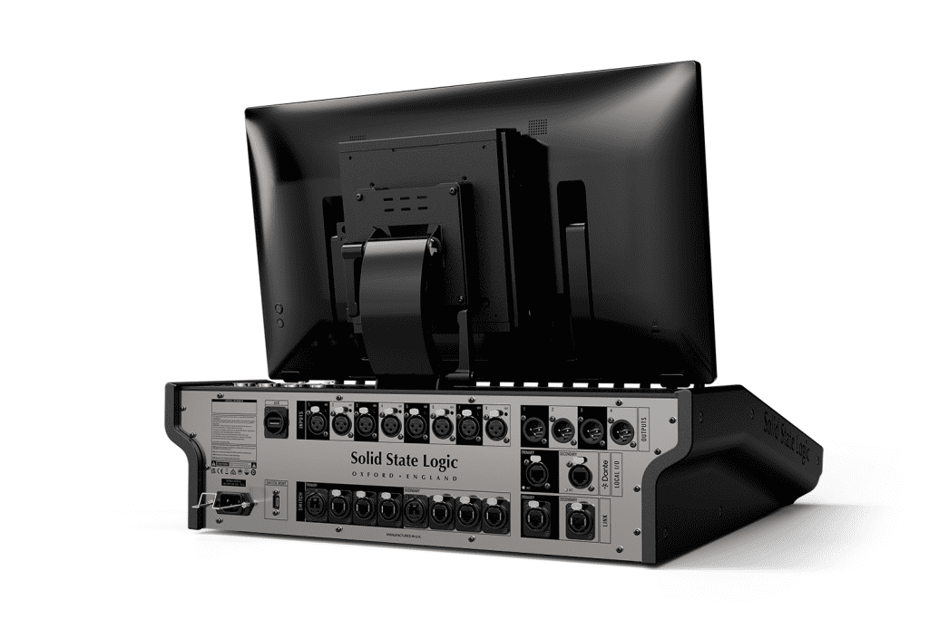 Solid State Logic TCA Tour - vue arrière