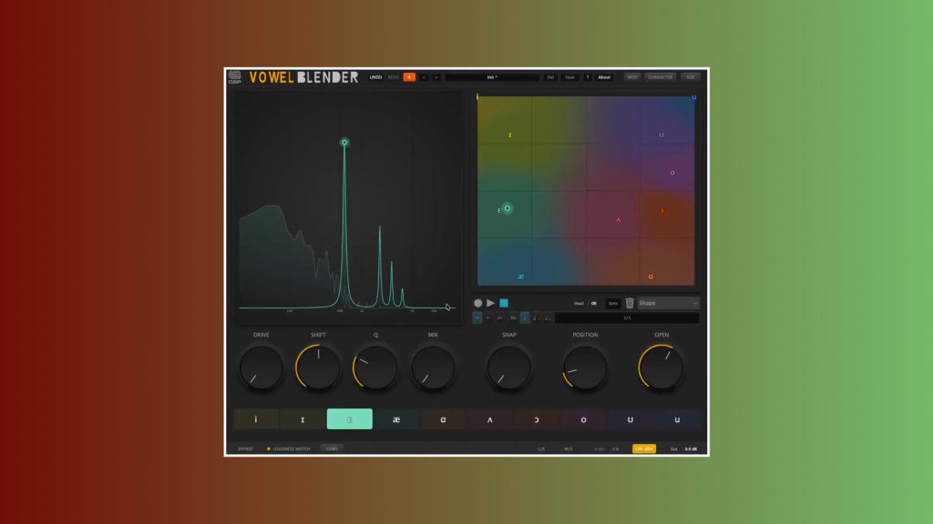 UB DSP Vowel Blender - vignette