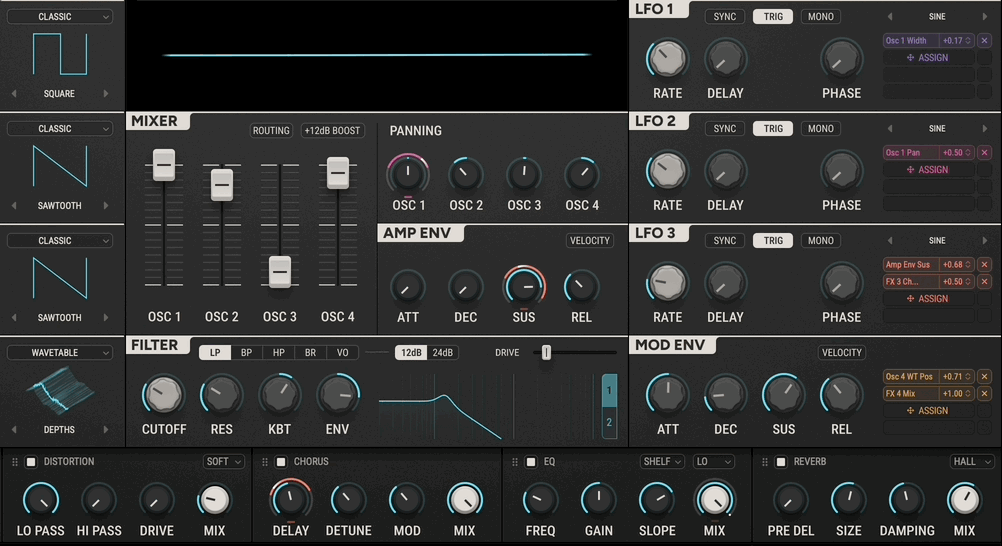 Scaler Music Carbon Electra 2 - GUI 1