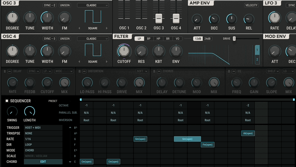 Scaler Music Carbon Electra 2 - GUI 2