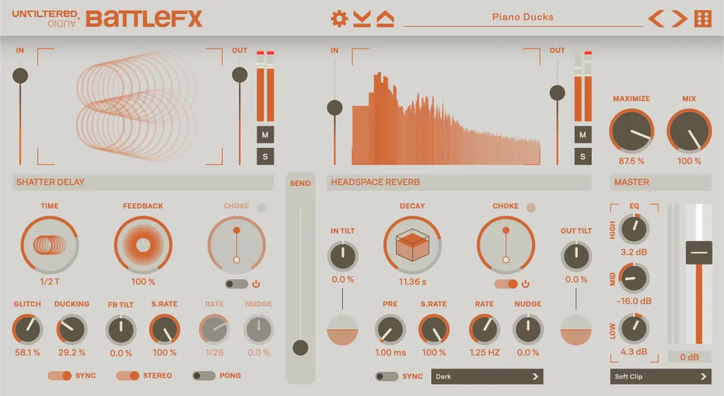 Unfiltered Audio BattleFX - GUI