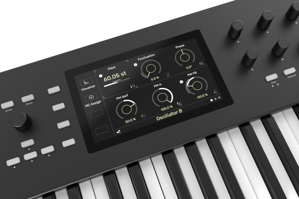 Superbooth Nonlinear Labs C25 - focus écran