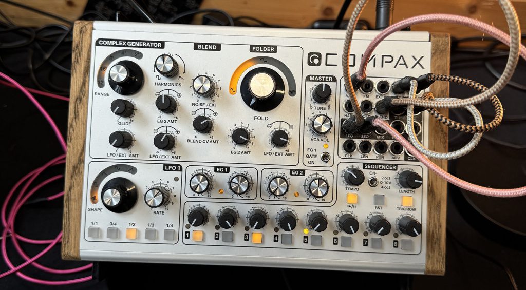 Superbooth Majella Audio Compax - vue de face