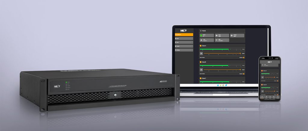 NEXT Audiogroup AD3000 - éditeur