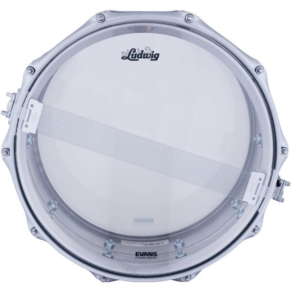 Ludwig Acrolite Satin Chrome Limited Edition (6,5 × 14 pouces) - focus timbre