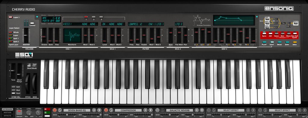 Cherry Audio Ensoniq ESQ-1 / GUI1