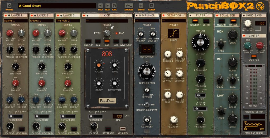 D16 Group PunchBOX 2 - GUI 1
