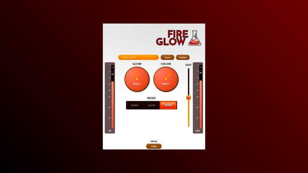 Driftlab Audio Fire Glow / vignette