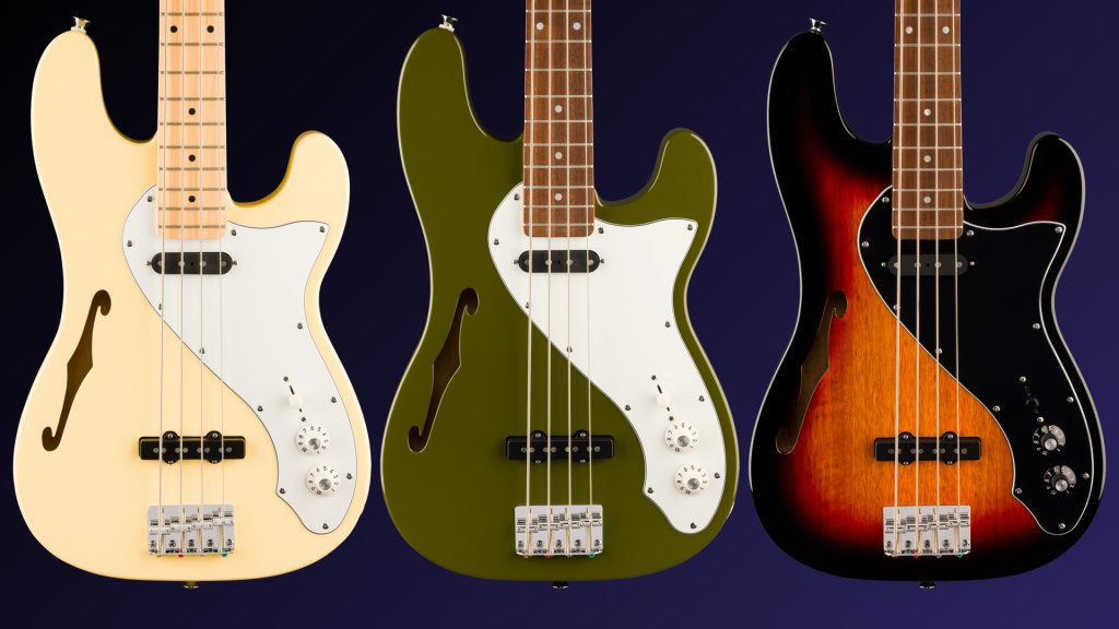 Fender Squier Paranormal Precision Bass Thinline SJ / vignette