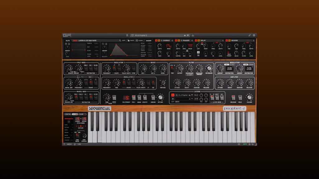 GForce Software + Sequential / Prophet-5 - vignette