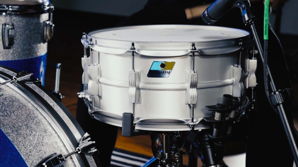 Ludwig Acrolite Satin Chrome Limited Edition (6,5 × 14 pouces) - vignette