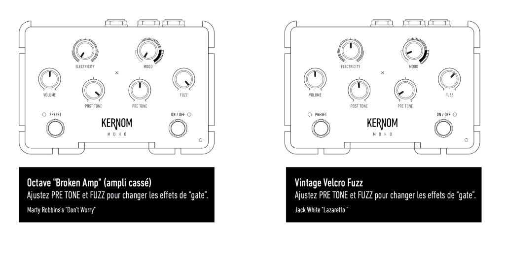 kernom moho presets utilisateurs