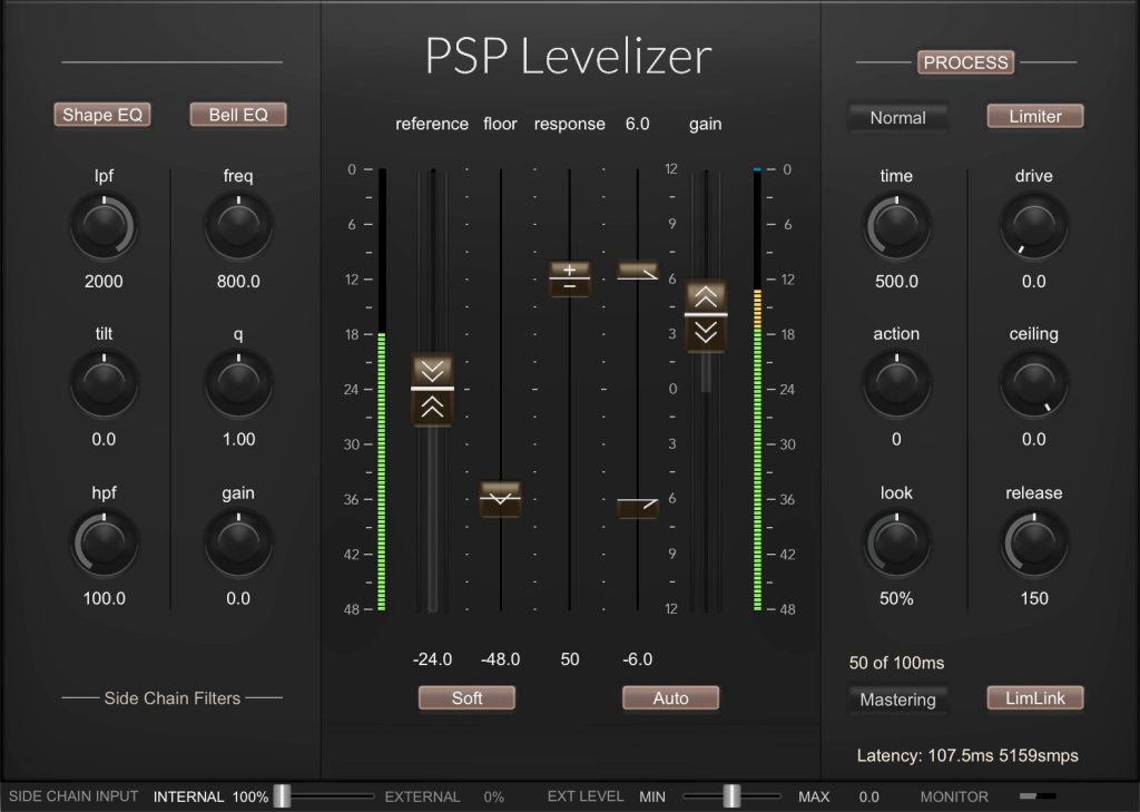 PSP Audioware PSP Levelizer / GUI