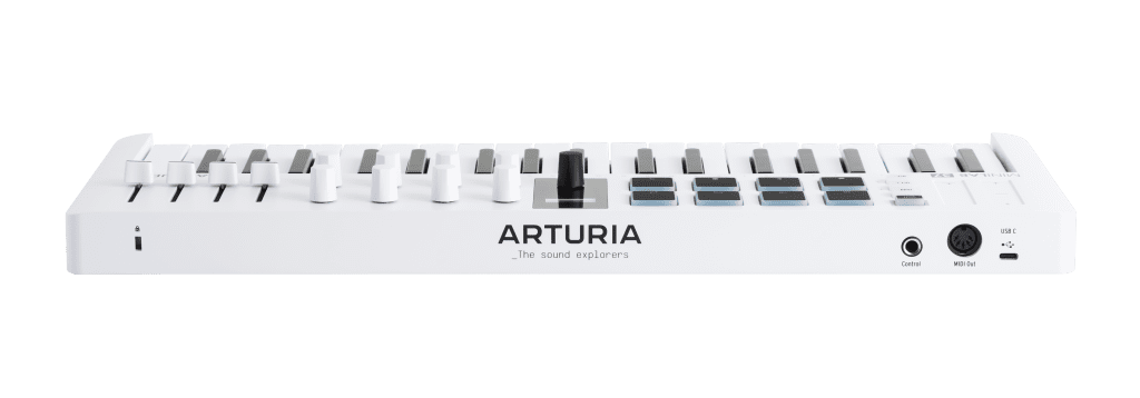 Arturia Minilab 37 / blanc - face arrière