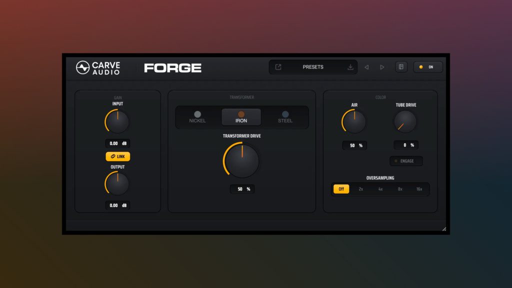 Carve Audio Forge - vignette