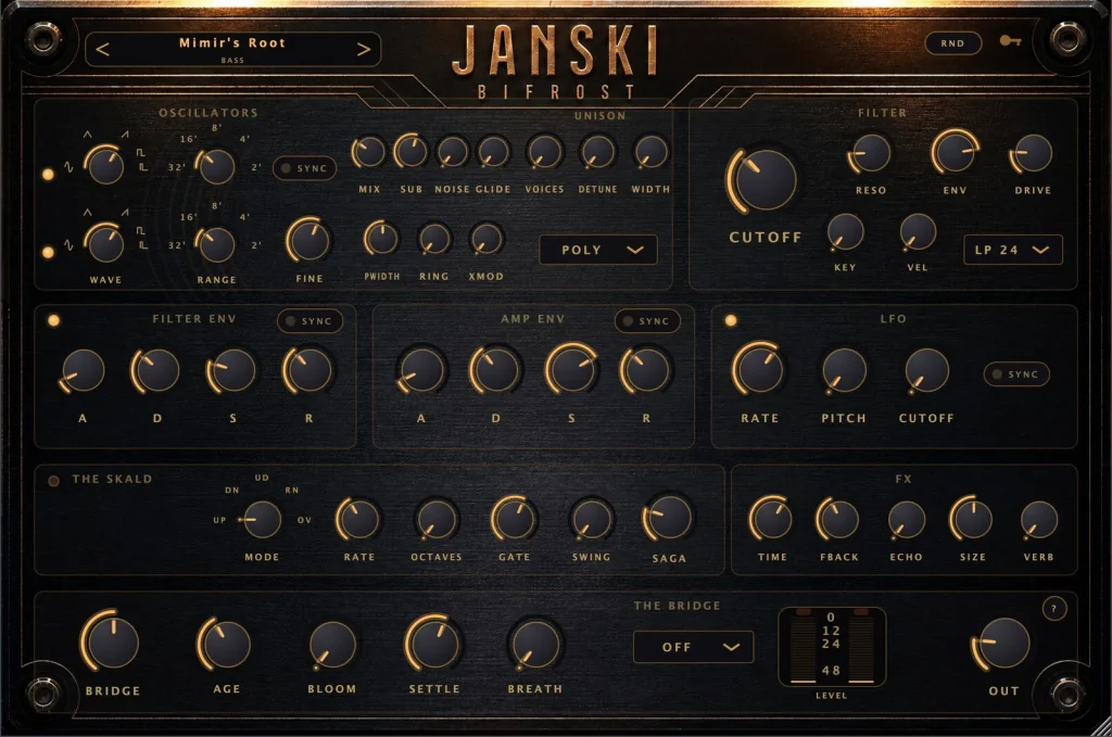 Janski Bifrost - GUI