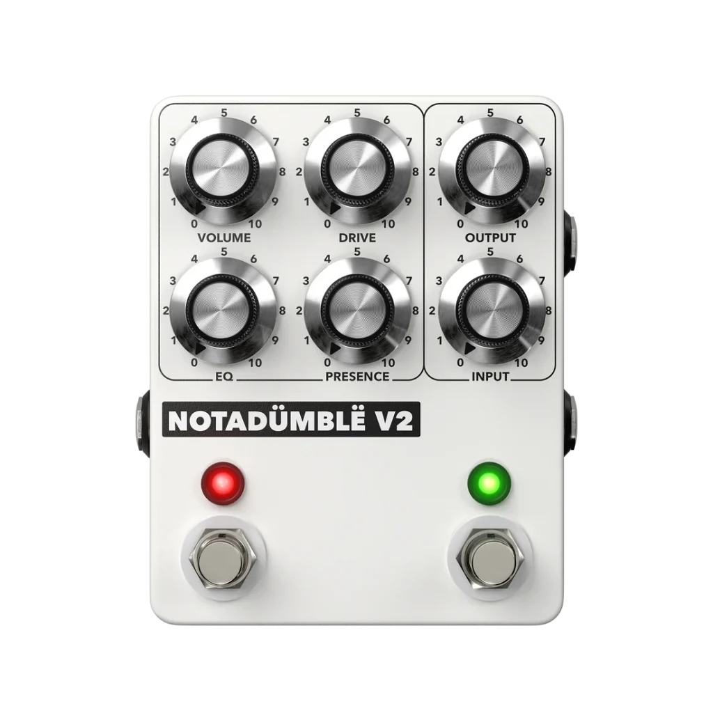 JHS Pedals Notadümblë V2 - face avant