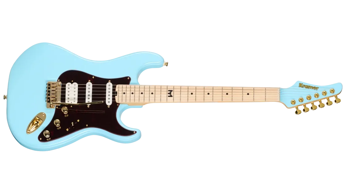 Kramer Malina Moye Pacer Deluxe / Splash Blue - face avant
