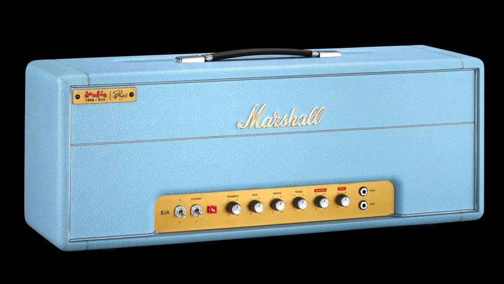 Marshall 1959BJA Billie Joe Armstrong Artist Signature - vue de 3/4
