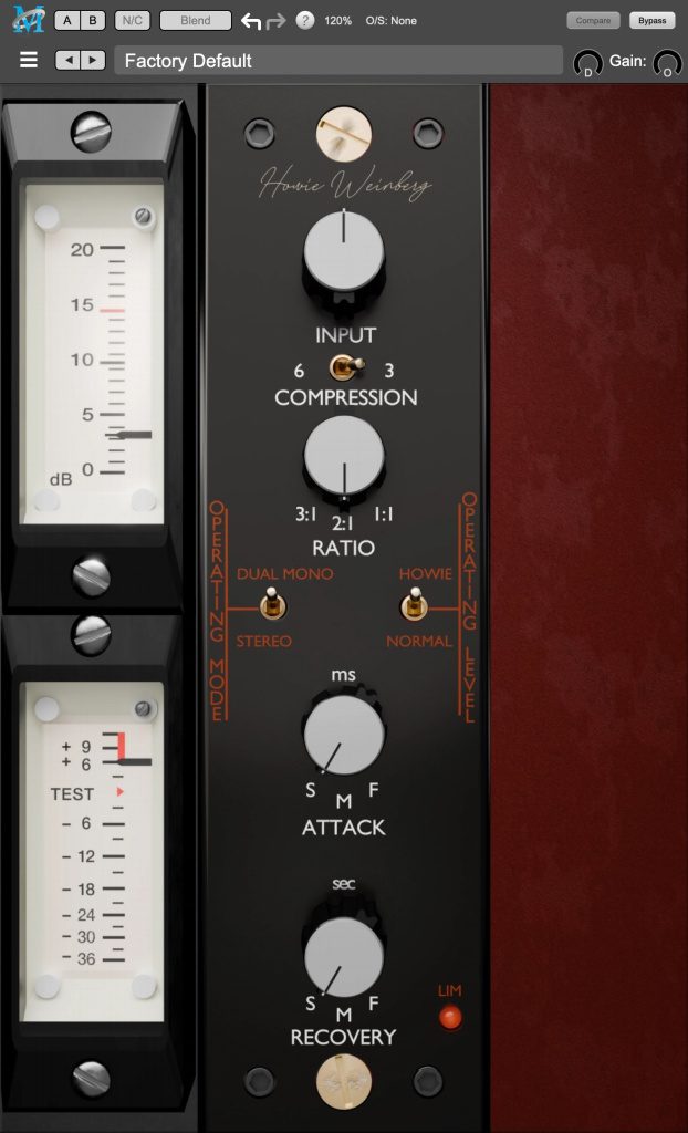 Metric Halo MB Howies179 - GUI