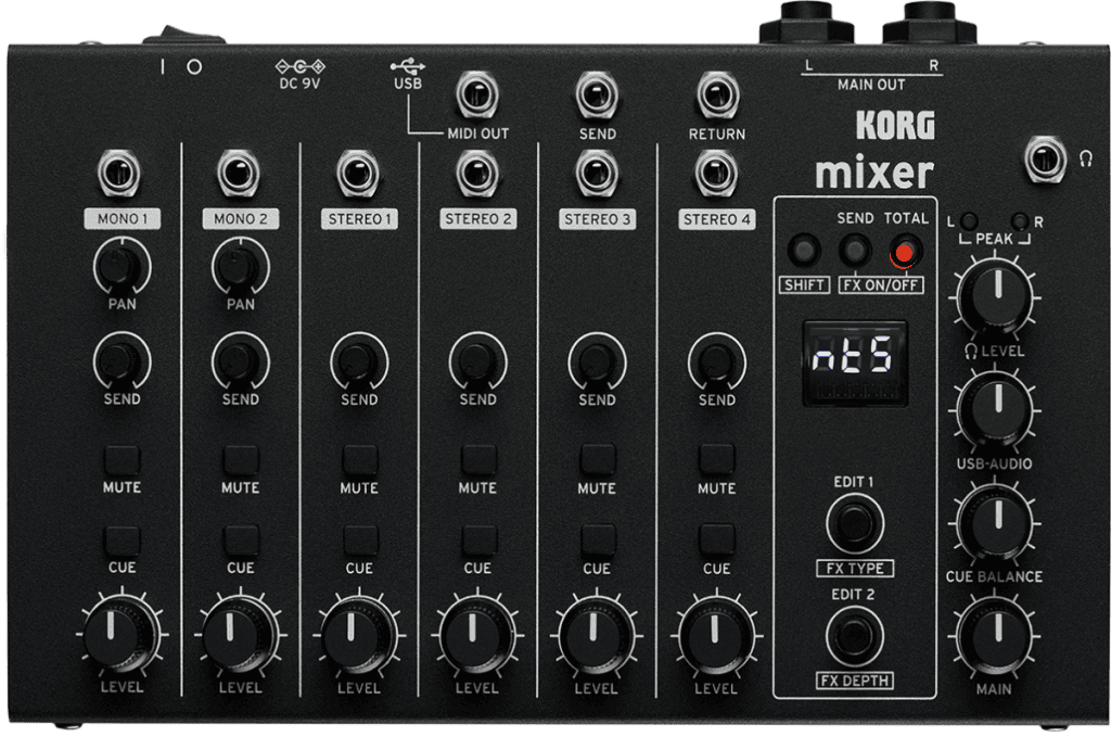 Korg NTS-4 - face avant
