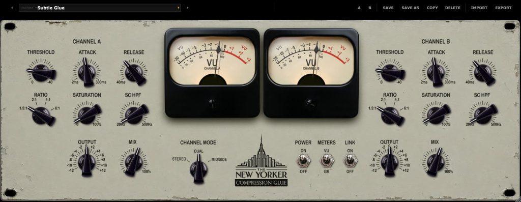 M Media Audio The New Yorker - GUI