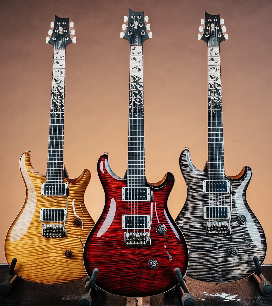 PRS Custom24 "Birds of a feather" Limited Edition / photo de famille
